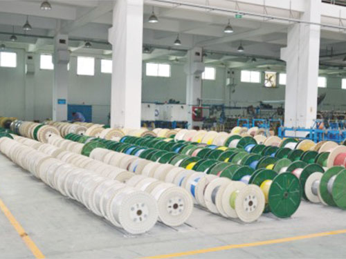 产品放置区一角