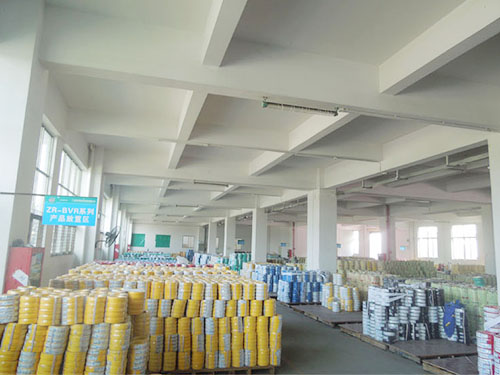 产品放置区一角