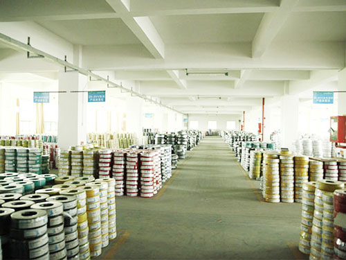 产品放置区一角