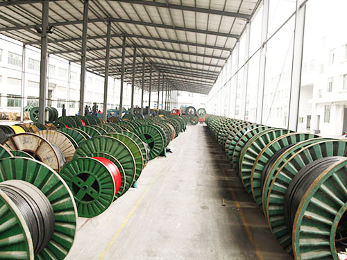 产品放置区一角