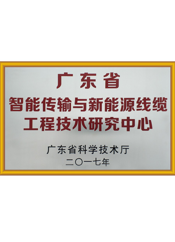 广东省智能传输与新能源线缆工程技术研究中心